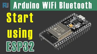 How to use ESP32 WiFi and Bluetooth with Arduino IDE full details with examples and code [upl. by Eilraep948]