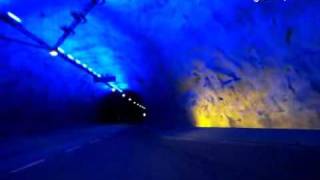 Worlds Longest Road Tunnel  Lærdalstunnelen  Norway [upl. by Nairahcaz]