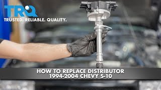 How to Replace Distributor 19942004 Chevy S10 [upl. by Tatiania]