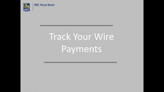 Track Your Wire Payments [upl. by Ilegna]