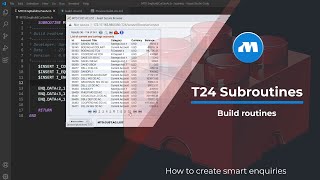 How to Create Smart T24 Enquiries Using Build Routines  Temenos T24 Programming Tutorial [upl. by Mathi]