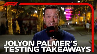 Jolyon Palmers Testing Takeaways  F1 PreSeason Testing [upl. by Notnilk451]