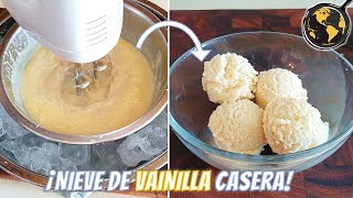 El secreto para hacer Nieve Casera fácil y perfecta  Cocina Universal [upl. by Dulce]