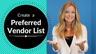 Create a Perferred Vendor List [upl. by Nossaj]