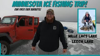 MINNESOTA ICE FISHING TRIP [upl. by Alaehs]