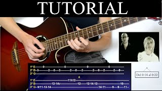 Duele el Amor  Aleks Syntek ft Ana Torroja Tutorial de Guitarra  How to play [upl. by Ahsaela]