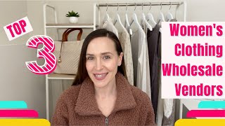 Top 3 Womens Clothing Wholesale Vendors [upl. by Quickman256]