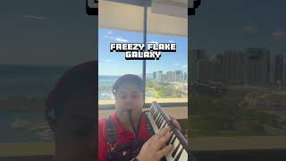 Freezy Flake Galaxy Melodica Short [upl. by Hadria692]