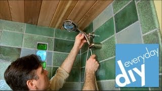 How to Install Shower Fixtures  Buildipedia DIY [upl. by Yelir]