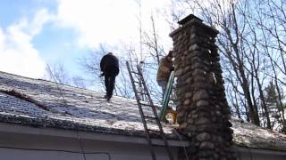 Basic Chimney Cleaning [upl. by Yllatan]