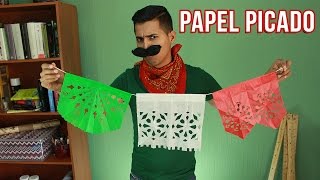 El Mejor Papel Picado  Instrucciones descargables  Fiestas Mexicanas [upl. by Kline533]