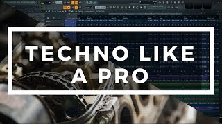 Techno Like a Pro in 5 Minutes  Download FLP 100 FL Studio [upl. by Navetse338]