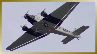 ✈️ Low flyover of Junkers Ju 52 ✈️ [upl. by Anilev]