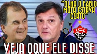 MAURO CEZAR RASGOU ELOGIOS AO VITÓRIA [upl. by Alicia739]