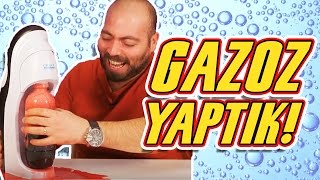 Evde Gazlı İçecek Nasıl Yapılır  Gazoz Soda Yapımı [upl. by Nnov]