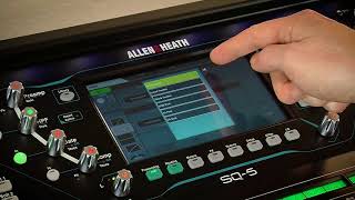 Allen amp Heath SQ – Input Processing [upl. by Aserej]