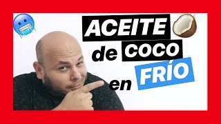 CÓMO HACER ACEITE DE COCO 🥥 En frío PRENSADO [upl. by Betsey]