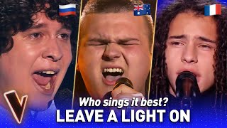 Incredible ‘Leave a Light On’ covers in The Voice  Who sings it best 15 [upl. by Gonnella]