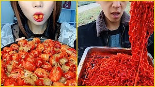 Super Spicy Food Eating Show Collection  Chinese Food ASMR MUKBANG P3 [upl. by Ramyaj73]