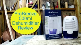 ProBreeze 500ML Dehumidifier unboxing and review [upl. by Xerxes]