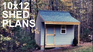 10x12 Shed Plans  Over 20 Shed Designs [upl. by Paget]