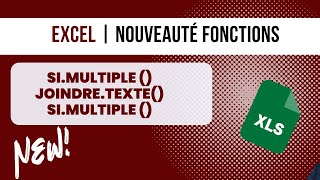 Excel Fonction Simultiple SIconditions Joindretexte [upl. by Cleaves]