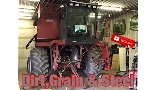 Case IH Axial Flow CombineConcave installation and Key Stock Grate Repair [upl. by Mikah]