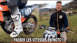 COMMENT PASSER LES VITESSES À MOTO [upl. by Haras86]