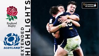 England v Scotland  EXTENDED Highlights  Historic Scotland Victory  Guinness Six Nations 2021 [upl. by Benjie]