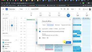 Using Google Calendar to Set Work and Office Hours [upl. by Sylirama614]