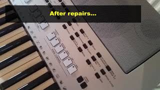 Yamaha keyboard repairs PSRS900 [upl. by Follmer477]