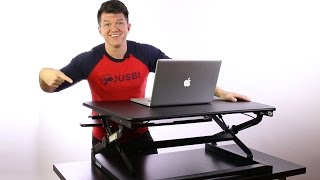 Flexispot SitStand Desk Riser  Unboxing and Review [upl. by Devine]