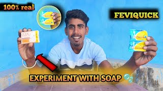 Fevikwik and Soap The Most Satisfying Experiment [upl. by Sassan371]