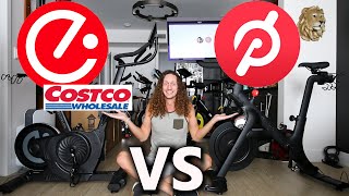 Peloton vs Echelon EX4s  COSTCO Echelon bike compared to Peloton Bike Plus [upl. by Attiuqahs603]