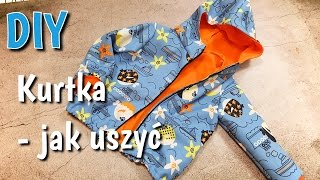 Jak uszyć kurtkę DIY z podszewką  How to sew a simple jacket [upl. by Nedaj]