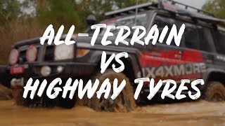 AllTerrain vs Highways Tyres [upl. by Aiuhsoj]