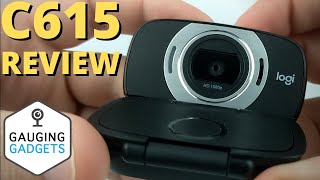 Logitech C615 HD Webcam Review and Setup  1080p Camera for Zoom Skype Hangouts and More [upl. by Atterbury203]