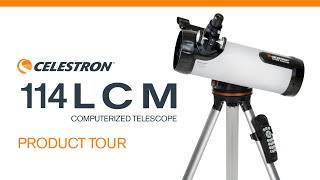 Celestron 114LCM Computerized Telescope Product Overview [upl. by Trescott]