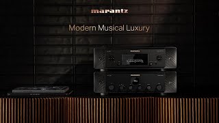 Marantz Model 30 Integrated Amplifier and SACD 30n Streaming Player [upl. by Shanleigh58]