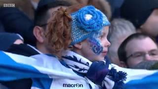 Six Nations Scotland vs England  National Anthems Murrayfield 24022018 [upl. by Sucitivel]