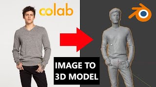 AI Generates 3D Model From Single Photo Google Colab [upl. by Annoit164]