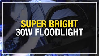 3000 Lumen EXTRA BRIGHT Floodlight Light Up Your Entire Garage Eastwood Light Solutions [upl. by Thielen]