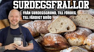 Surdegsfrallor – Baka surdeg från grunden [upl. by Eniliuqcaj]