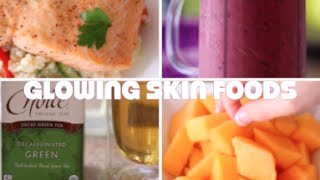 5 Foods For Glowing Skin MY Healthy Skin Diet  Rachel Talbott [upl. by Damarra]