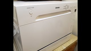 Danby Countertop Dishwasher Review for model no DDW621WDB [upl. by Sitsuj]