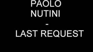 Paolo Nutini  Last Request Radio Edit [upl. by Notneiuq5]