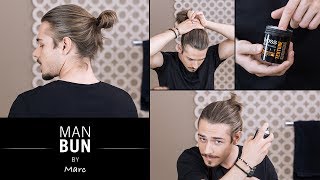 DIY Man Bun [upl. by Nekcerb]