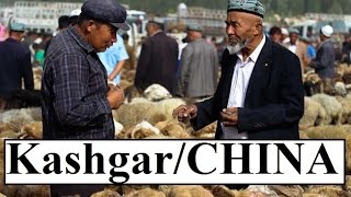 ChinaKashgarKasgarUyghur Sunday Cattle Market 2002 Part 10 [upl. by Ahtanaram]