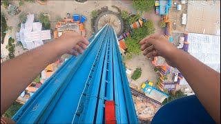 Falcon’s Fury POV Busch Gardens Tampa Bay [upl. by Azarcon]