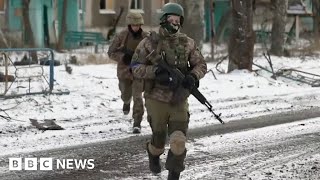 Ukraine frontline fighting Russian forces attack Vuhledar  BBC News [upl. by Eninahs330]